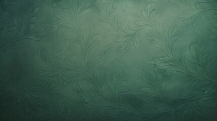Vintage green wallpaper