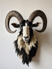 Nature's Horned Beauties: Jacob Sheep and Farm Animals Showcase Their Majestic Fleece