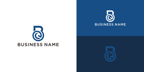 EB ,BE ,E ,B Abstract Letters Logo design