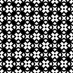 Monochrome pattern, Abstract texture for fabric print, card, table cloth, furniture, banner, cover, invitation, decoration, wrapping.seamless repeating pattern.Black and white color.