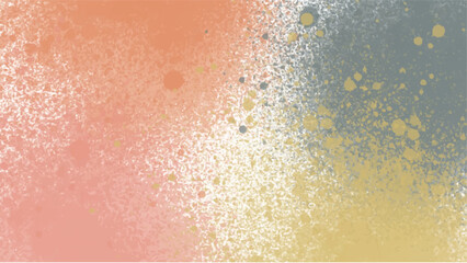 Abstract orange watercolor background.Hand painted watercolor. vector