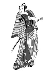 Obraz premium 浮世絵 歌舞伎役者 その114