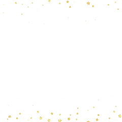 Magic stars vector overlay.  Gold stars scattered