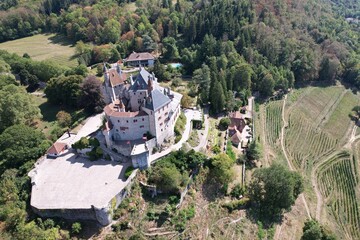 Château de Menthon-Saint-Bernard Dornröschen-Schloss Lac d’Annecy Haute-Savoie Monument historique frankreich alpen savoyen