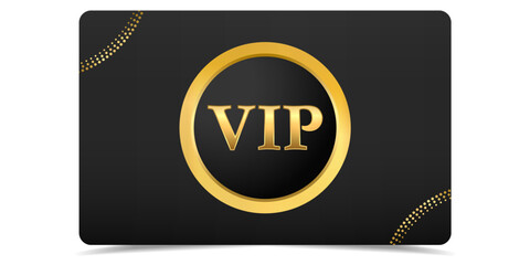 VIP. Vip in abstract style on black background. VIP card. Luxury template design. VIP Invitation. Vip gold ticket. Premium card.	