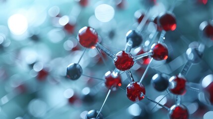 Science Molecule, Molecular DNA Model Structure