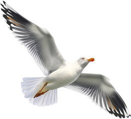 An Illustration of a Seagull