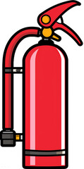 An Illustration of a Fire Extinguisher