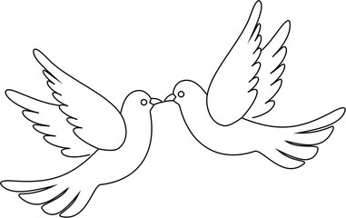 couple dove love