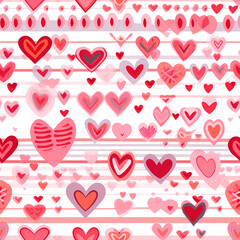 Striped Love Symphony Pattern