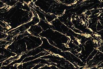 black and golden marble background with smudge grey effect abstract background
