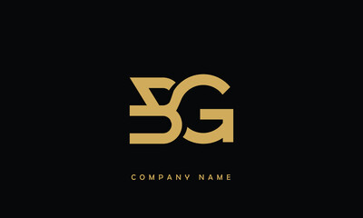 BG, GB, B, G Alphabets Letters Logo Monogram