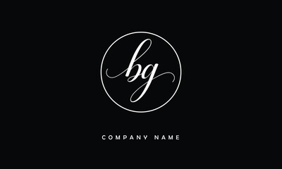 BG, GB, B, G Alphabets Letters Logo Monogram