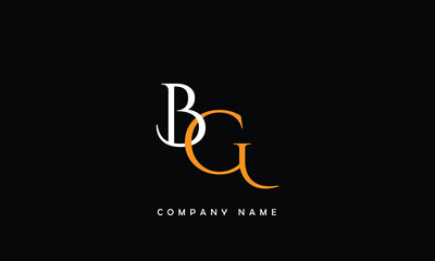 BG, GB, B, G Alphabets Letters Logo Monogram