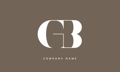 BG, GB, B, G Alphabets Letters Logo Monogram