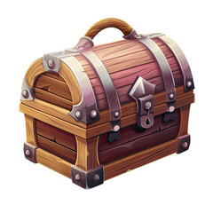 2D Treasure Chest Game Asset Design