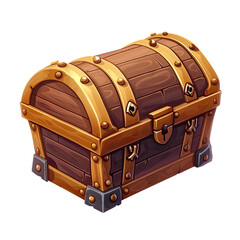 2D Treasure Chest Game Asset Design