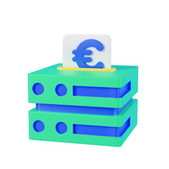 Data storage and euro currency symbol