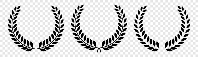 medallion decoration with circular leaves