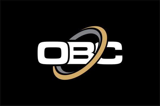OBC creative letter logo design vector icon illustration