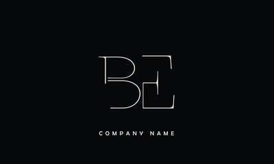 Fototapeta na wymiar BE, EB, B, E Abstract Letters Logo Monogram