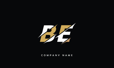 BE, EB, B, E Abstract Letters Logo Monogram