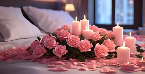 candles and flowers love, nature, bloom, wedding, floral, bunch, blossom, gift, romance, valentine, beauty, 