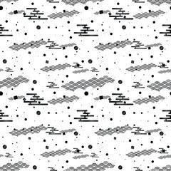 Chinese style black pattern