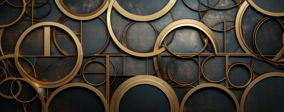Seamless Decorated Brushed Brass Wall Backdrop Texture Stock Photo by  ©sanches812 436433866