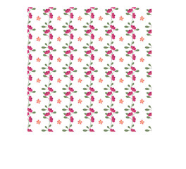 Vector seamless pattern with camellia flowers