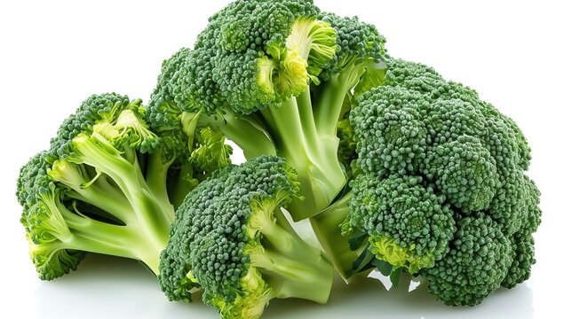broccoli isolated on white background