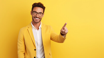 businessman showing ok sign