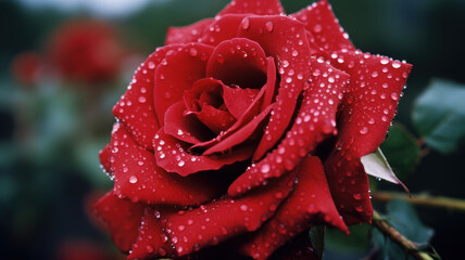 close up Rose flower