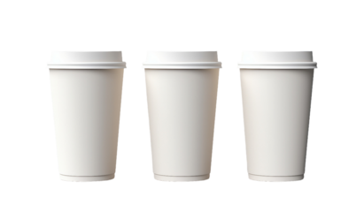 coffee cup isolated on white