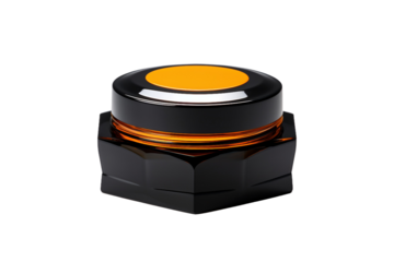 Cosmetics bottles, cream, isolated on white background