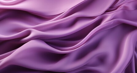 Obraz premium Folds of silk satin fabric lie beautifully on the table. Elegant pastel textile background for advertising goods and business.