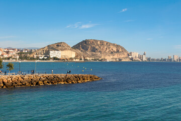 Veduta mare di Alicante, Spagna