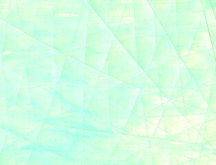 細い線がランダムに入った明るい緑色の水彩風アブストラクト背景