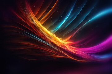 Abstract Magic Poly Background