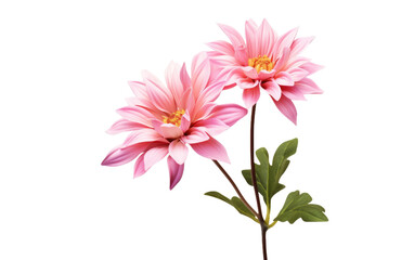 Obraz premium Beauty with a Blossoming Flower in a Decorative Basket on a White or Clear Surface PNG Transparent Background
