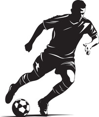 VictoryVision Vector Player Symbol SoccerSavvy Dynamic Soccer Icon