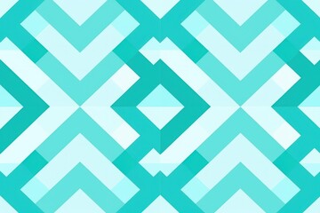 Cyan repeated soft pastel color vector art geometric pattern 