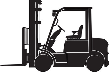 LiftWise Forklift Vector Icon LiftMaster Dynamic Forklift Emblem