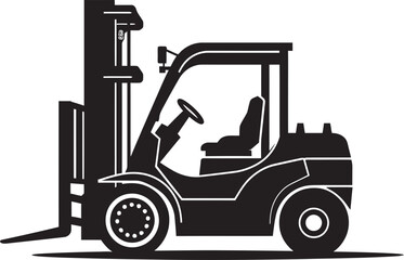 CargoCraft Vector Forklift Symbol LiftTech Forklift Iconic Design