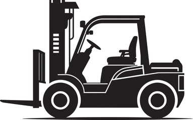 CargoMover Vector Forklift Symbol Liftology Iconic Forklift Design