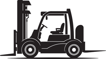 LoadLift Iconic Forklift Design LiftCraft Dynamic Forklift Logo