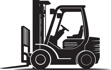 WarehouseWheels Iconic Forklift Design LiftMaster Dynamic Forklift Logo