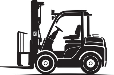 ForkliftForce Dynamic Lift Design WarehouseWheels Forklift Logo