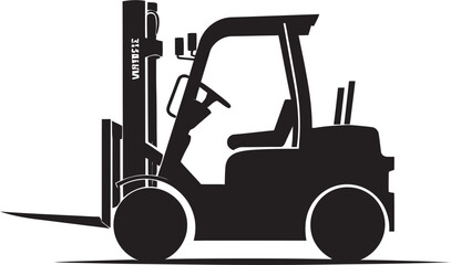 CargoCarrier Vector Forklift Symbol LiftTech Iconic Forklift Design