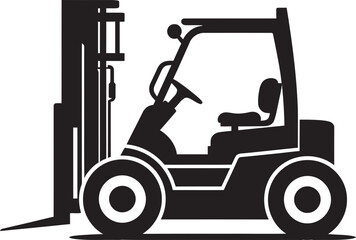 LoadLift Vector Forklift Symbol LiftTech Iconic Forklift Design